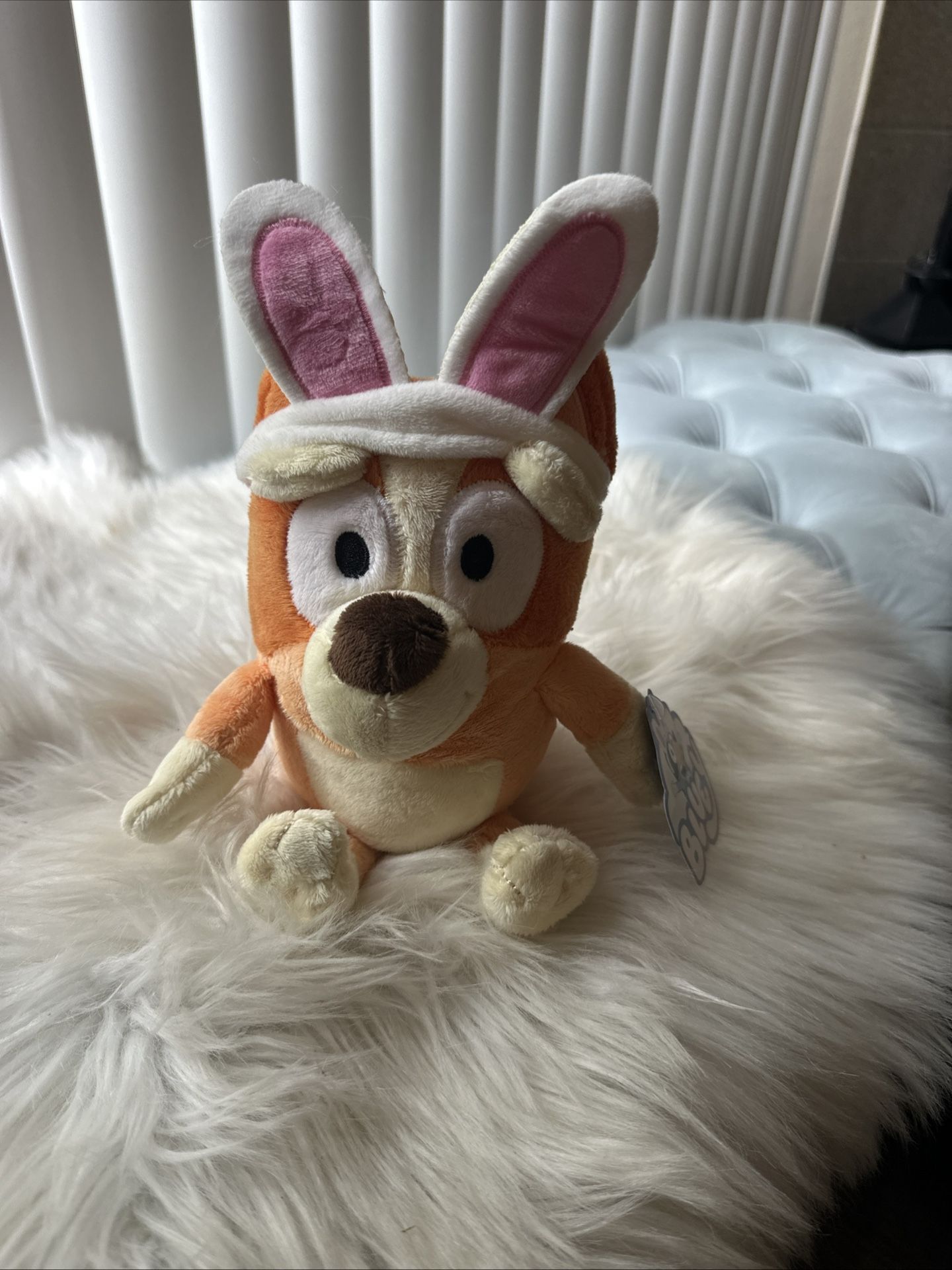 Bluey & Friends Bingo Bunny Plush Stuffed Animal – Rabbit Mask – Collectible
