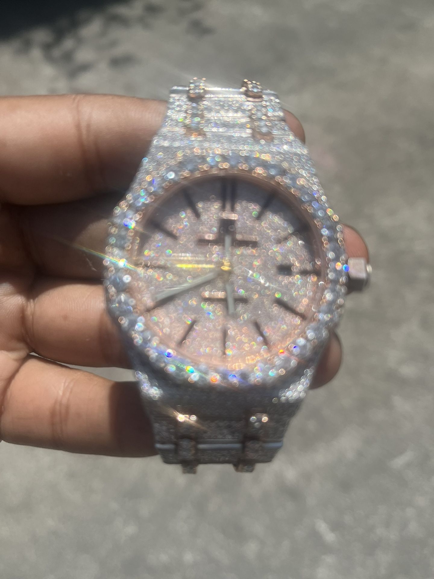 Two Tone Rose Gold AP With Box And Papers