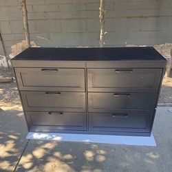 Black 6 drawer dresser