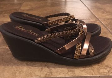 Sandal Wedges 2 pair