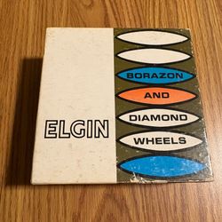 ELGIN BORAZON AND DIAMOND GRINDING WHEEL NOS 3X1/2X5/8X1/4X45 DEG