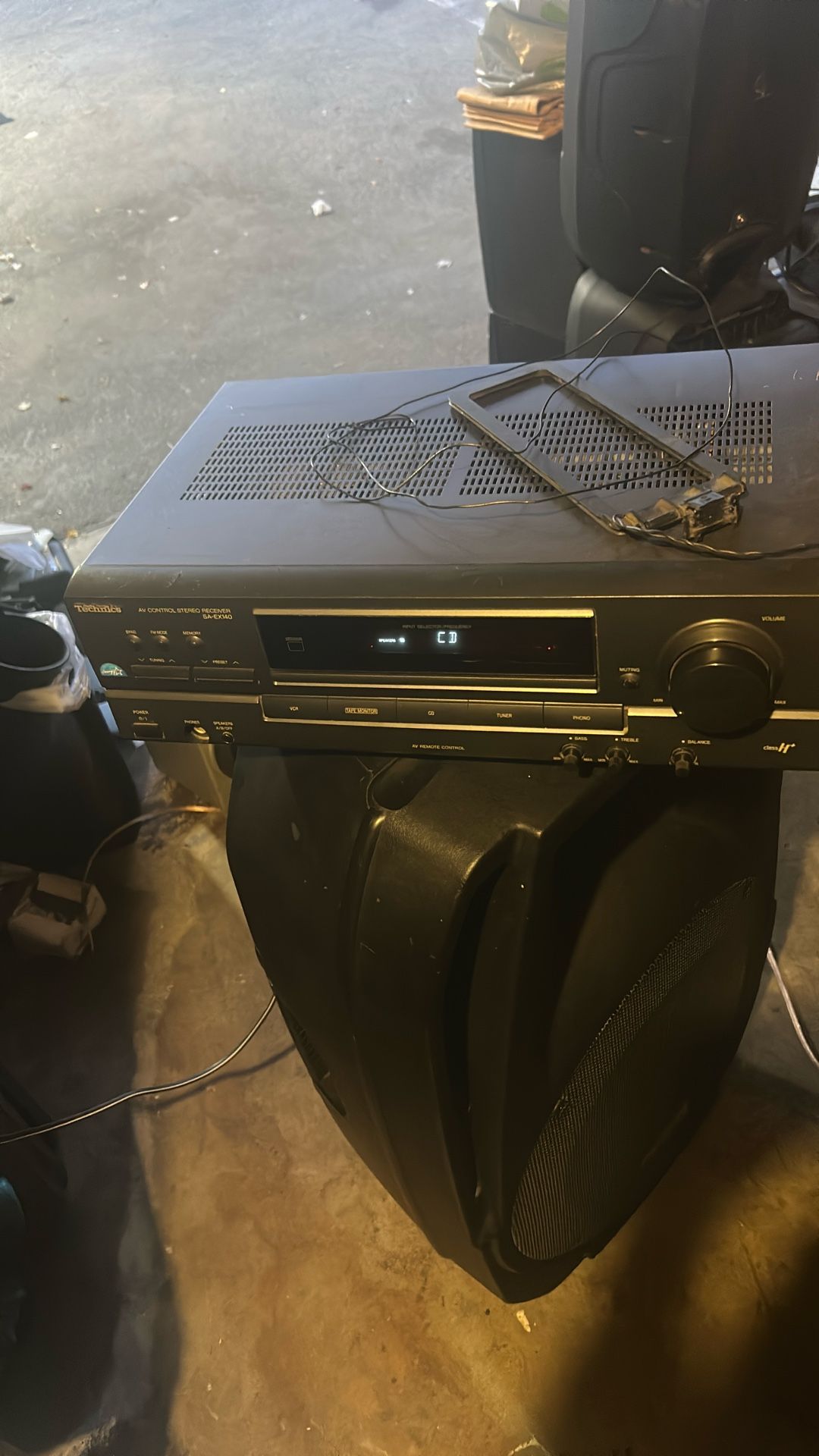 Technics Receiver Working Good