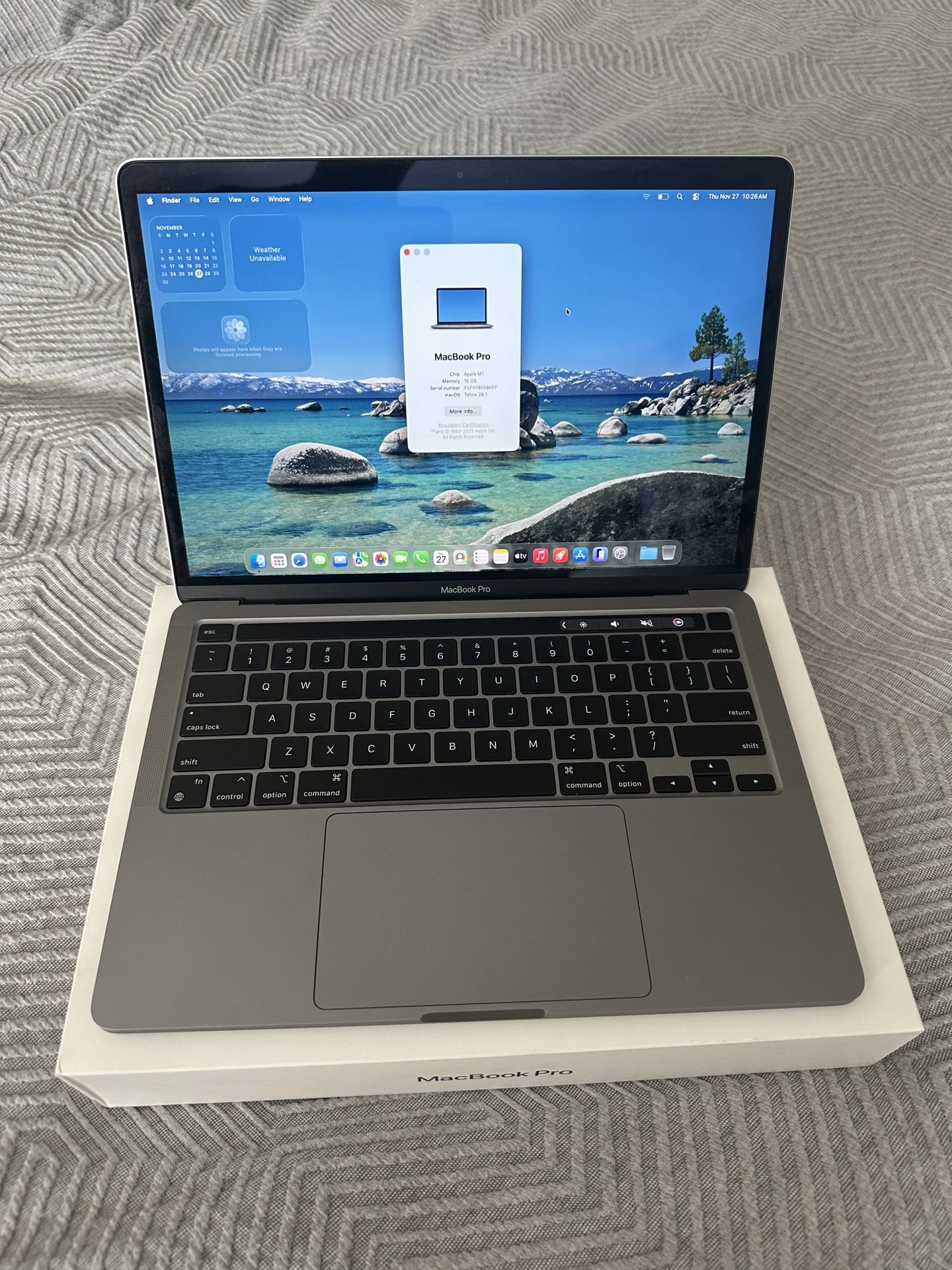 13” MacBook Pro M1