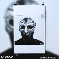 MF DOOM Poster Print Art Hip Hop Rap
