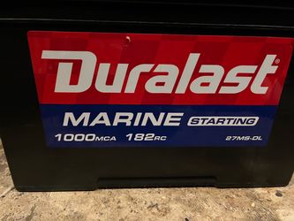 Duralast Marine Starting Battery 27MS-DL