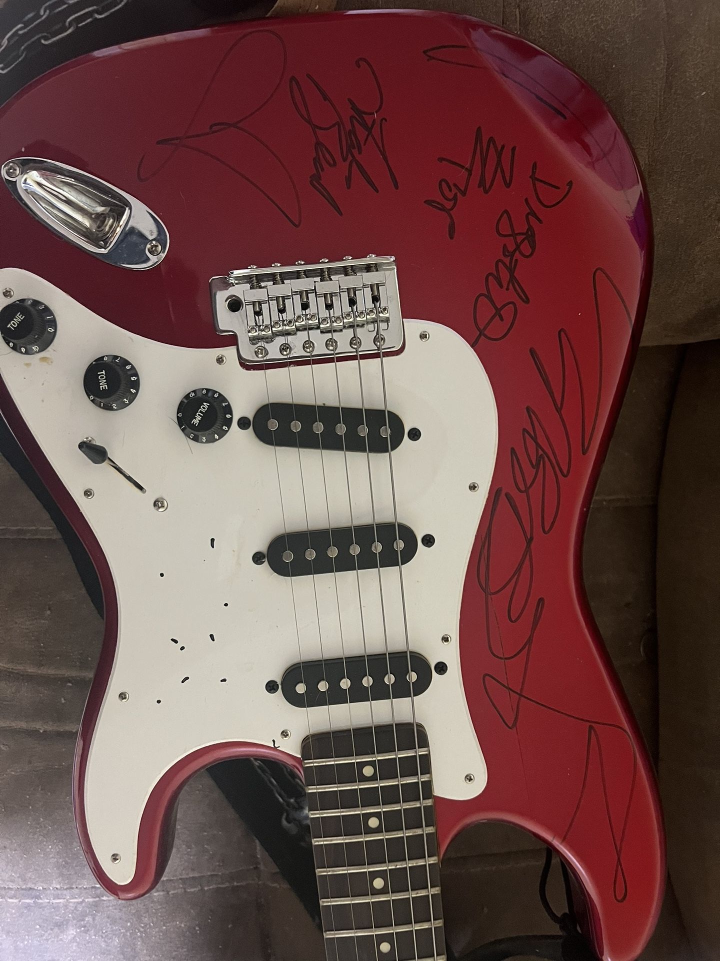 ZZ Top Autographed Guitar