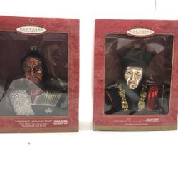 Star Trek Glass Ornaments