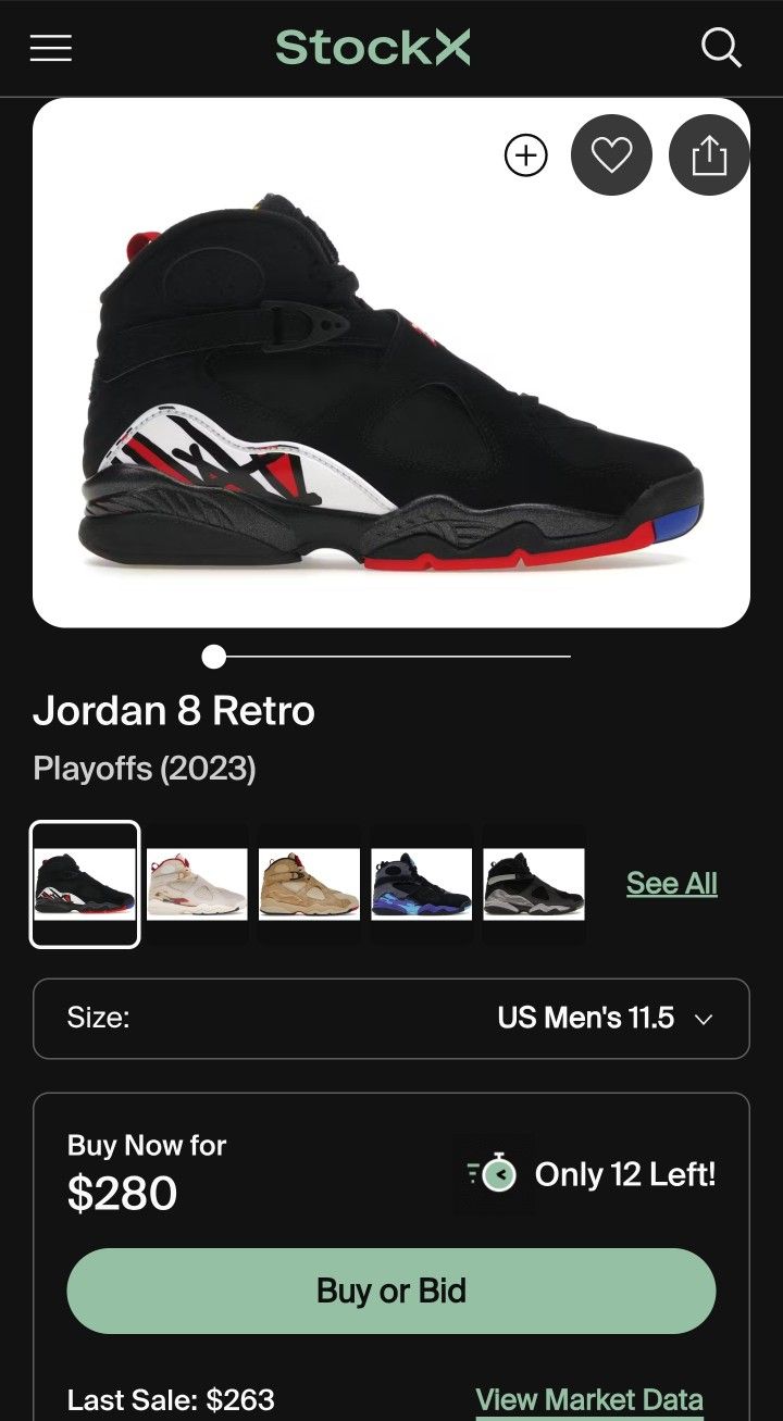 Air Jordan 8 "Playoff" DS