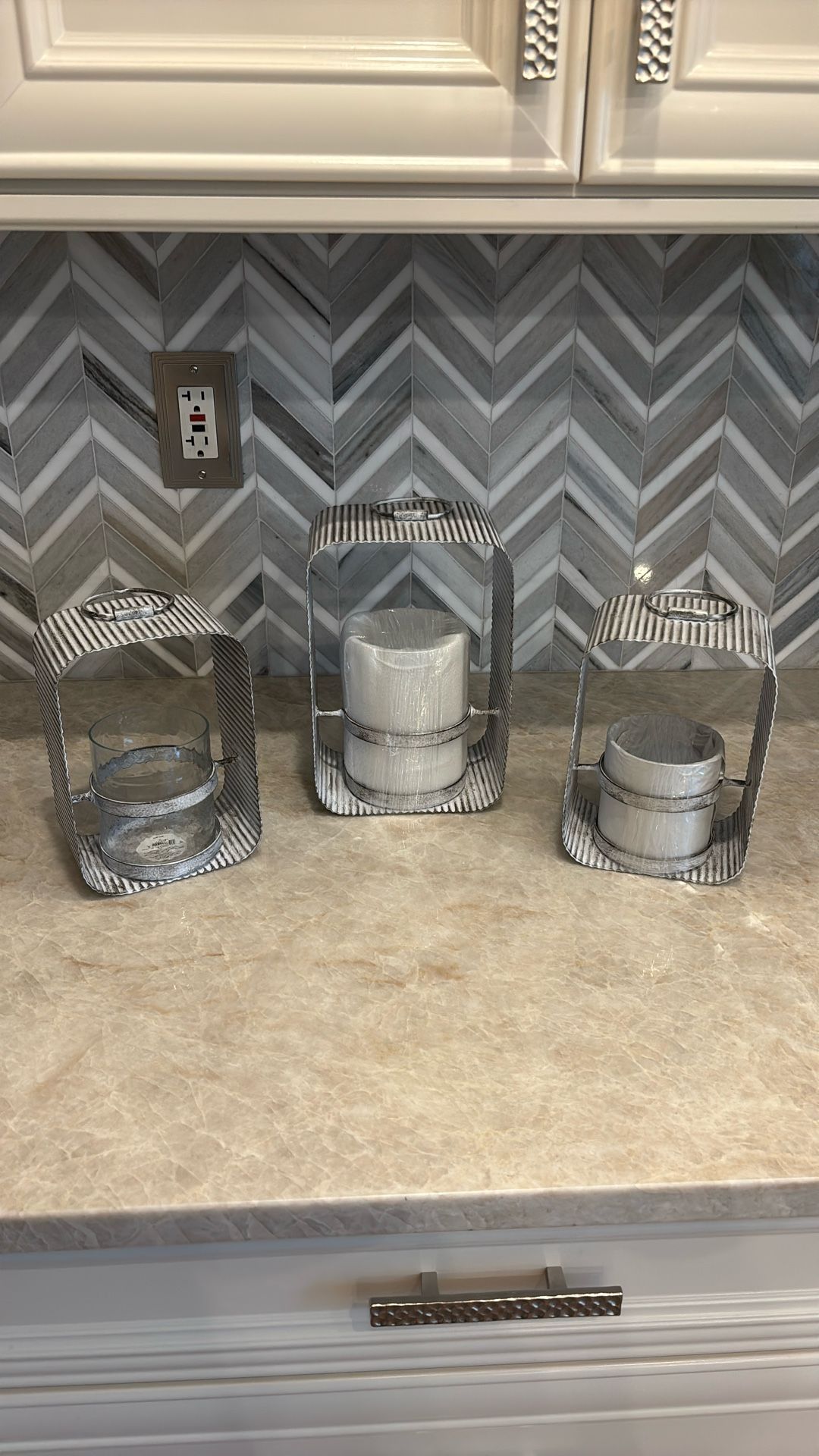 Set If 3 Candle Holders