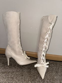 Ivory Boots BRAND NEW