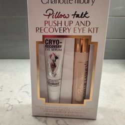 New— Charlotte Tilbury Pillow talkPUSH UP AND RECOVERY EYE KIT