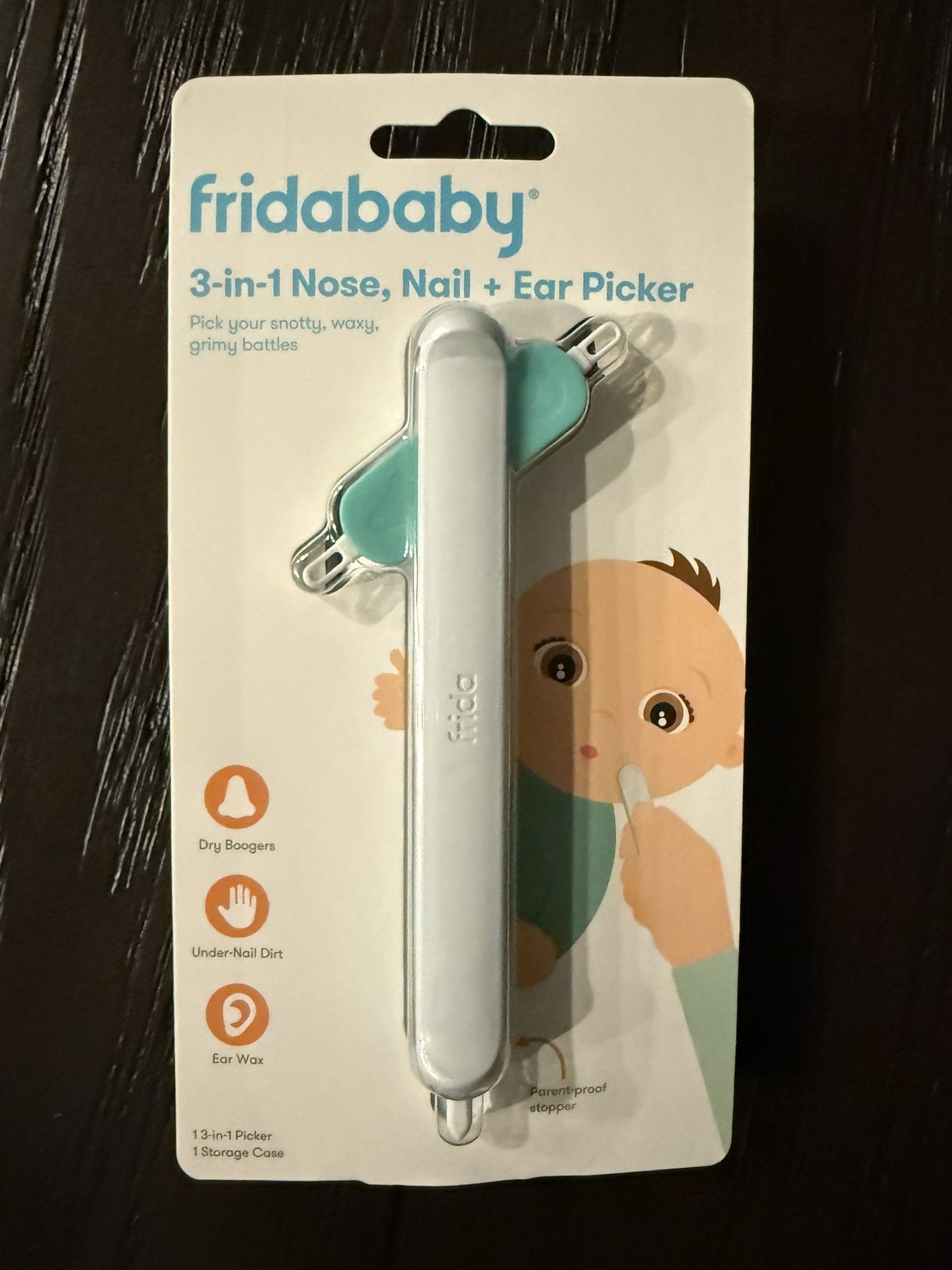 Fridababy 3-in-1 Nose, Nail & Ear Picker