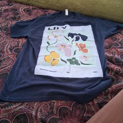 Navy Blue Ladies T Shirt Medium  Never Worn 