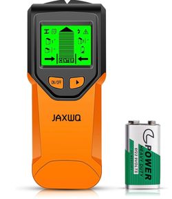 Stud Finder Wall Scanner - 5 In 1 Stud Finder Tool W/Smart Chip And HD LCD Display, Stud Detector Beam Finders For The Center And Edge Of Wood AC Wire