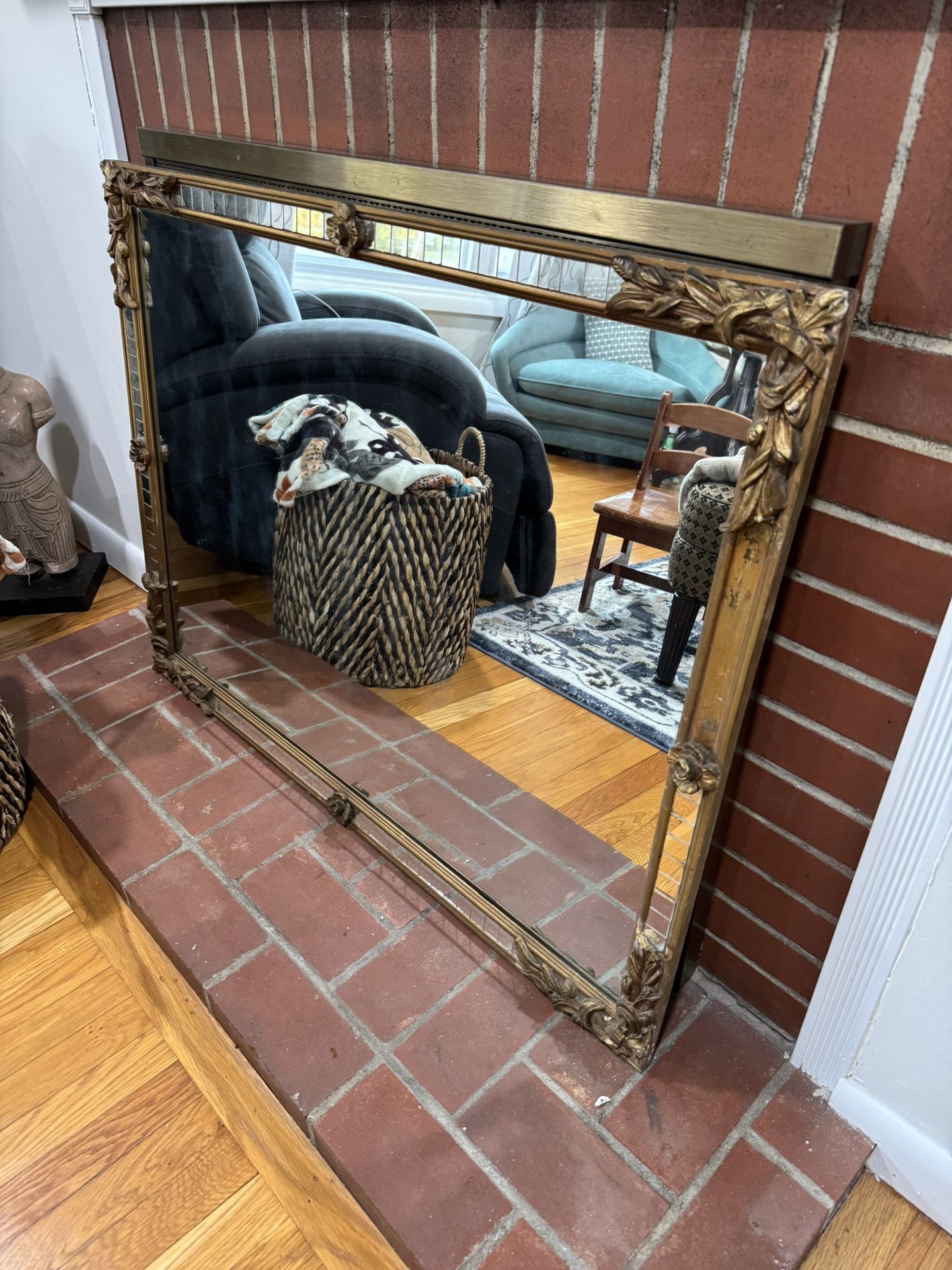 Large vintage mirror