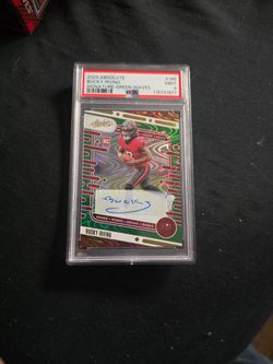 Bucky irving Autographed Card 22/25