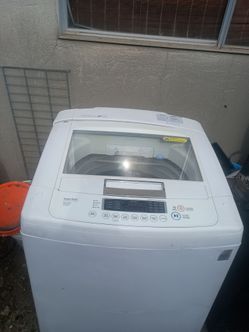 LG large capacity washing machine in good condition.