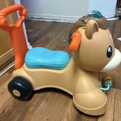 Horse on wheels