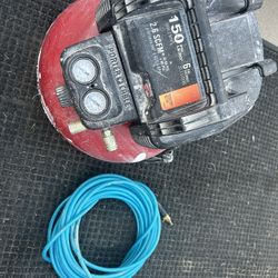 Porter Cable Compressor And Hose 