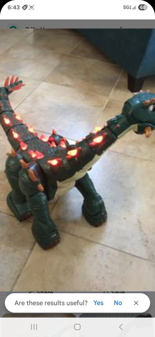 FISHER PRICE LMAGINEXT SPIKE. THE ULTRA DINOSAUR. 