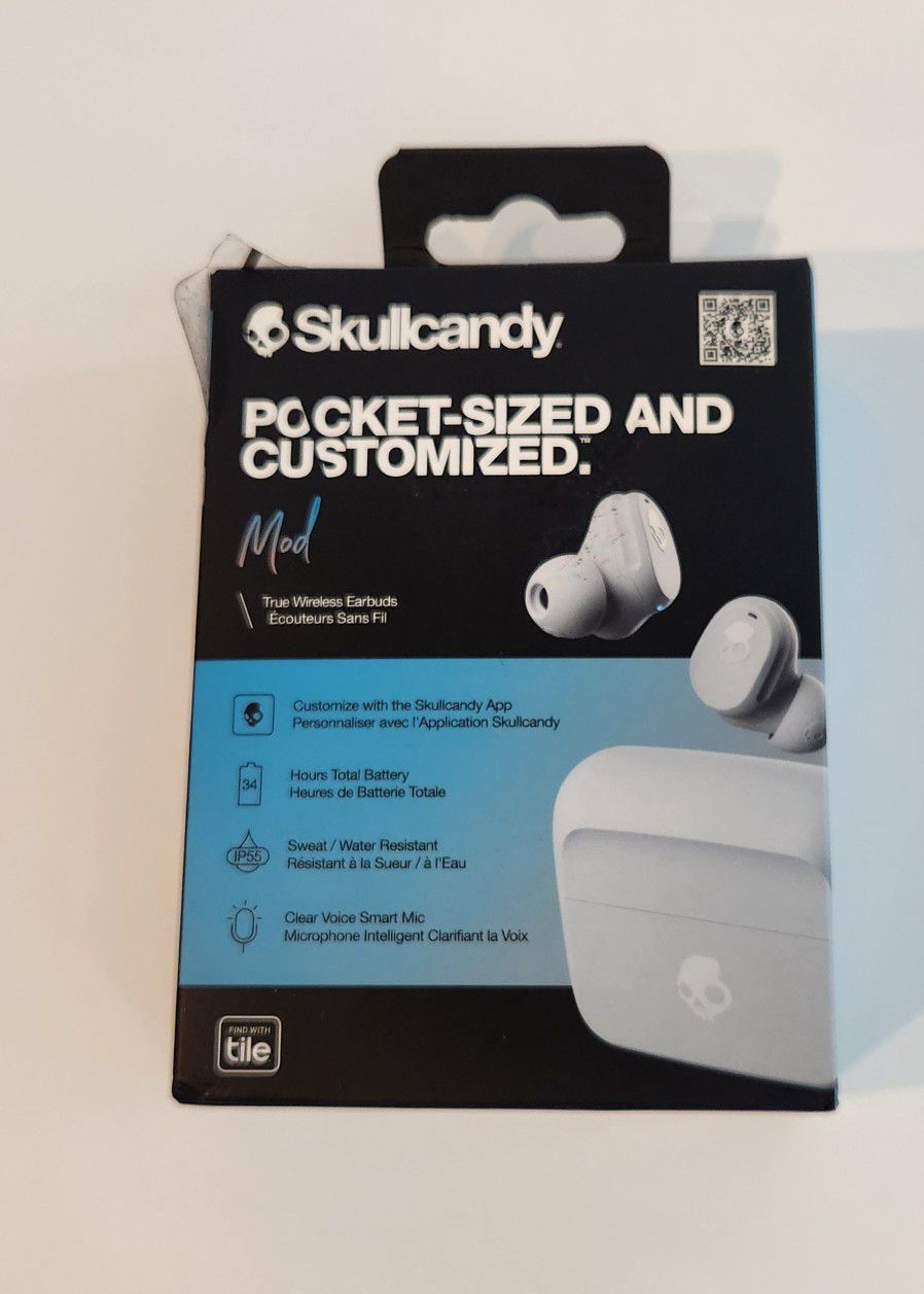 Skullcandy True Wireless Bluetooth Earbuds