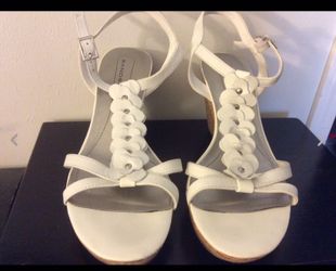 Bandolino shoes size 7 real leather used ones I paid $89 at Macy's
