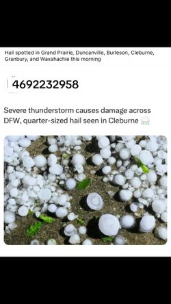 Dańos De Granizo