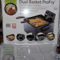 Dual Basckeet Fryer No Offers