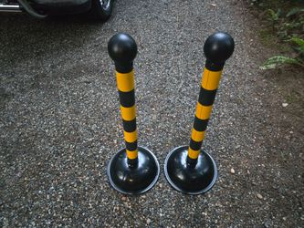 Tall traffic cones 20..00 each
