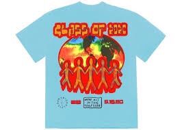 Travis Scott Cactus Jack C/O 2020 T-Shirt Light Blue xxl