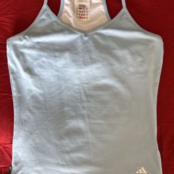Kids Girl Adidas Baby Blue Tank Top Size Small