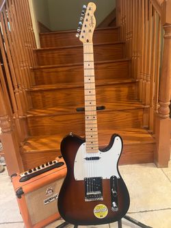 Squier Affinity Telecaster w/ Orange Crush 12 Amp