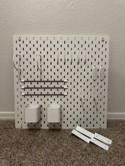 IKEA Skadis Pegboard and Accessories