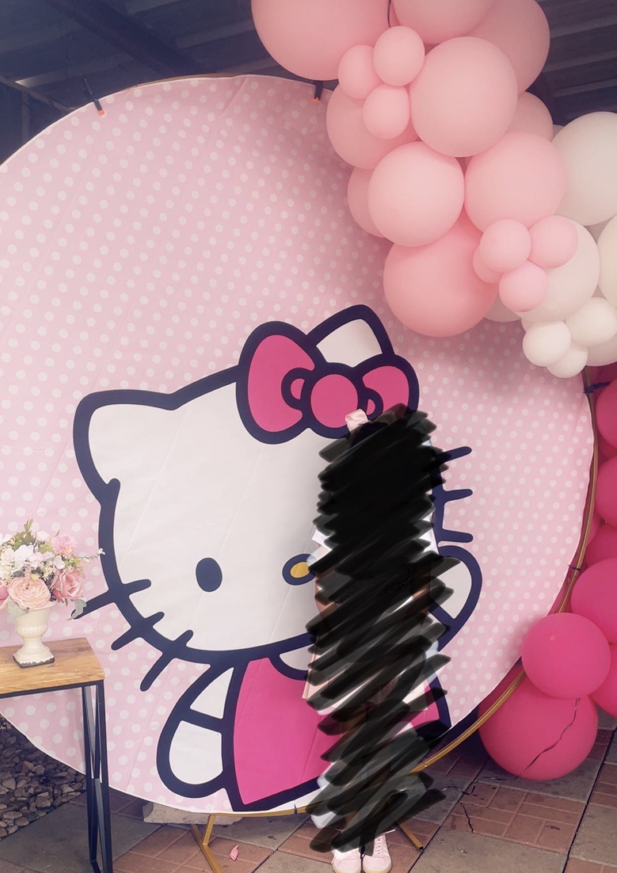 Hello Kitty Backdrop