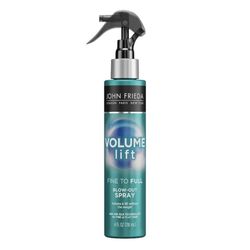 john frieda volume lift fine to pull blow out spray or flat hair safe for color treated hair 4 fl oz