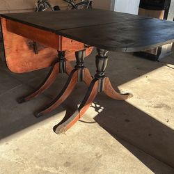 Vintage wood table