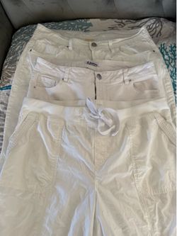 White pants - size 11 to 12