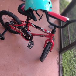 Huffy Bike And Helmont 