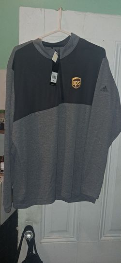 UPS Adidas Mens Fleece Jacket Size 2XL, New with Tags