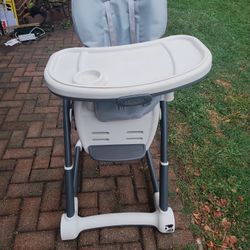 Baby To Toddler High Chair Two In One
