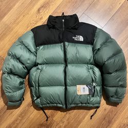 The North Face 700 Puffer - Black & Green