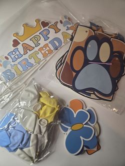 Bluey Birthday Party Decorations