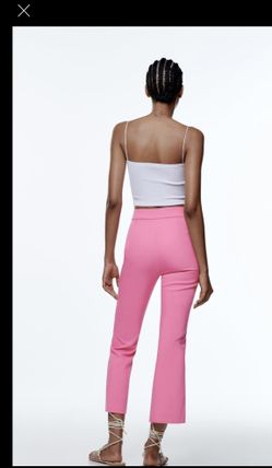 Pink Pants  Zara Stretch 