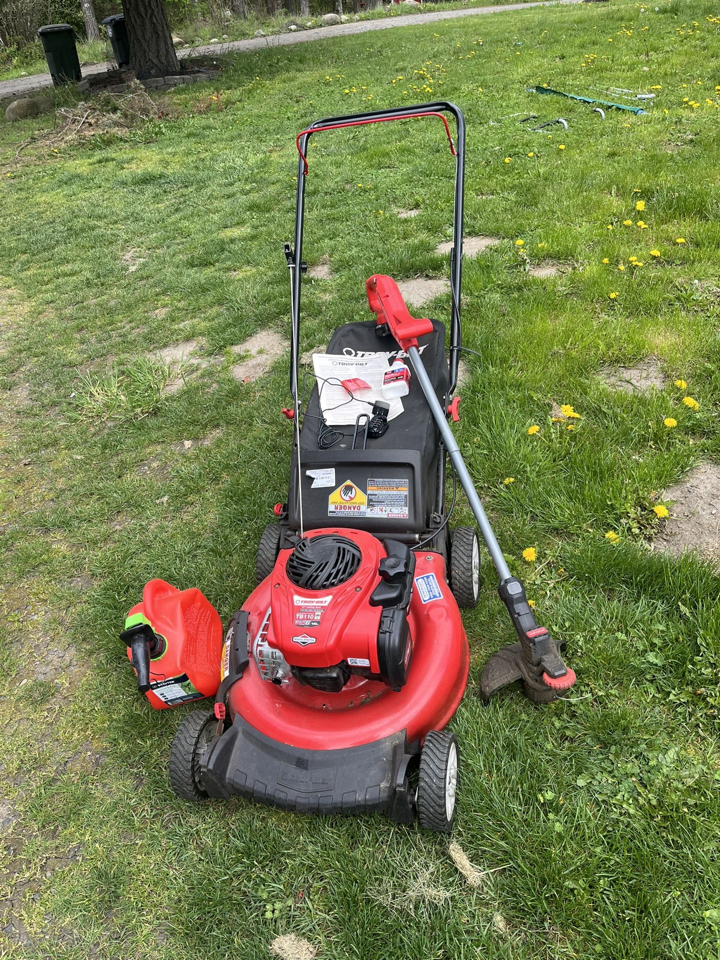 Lawn Mower Setup