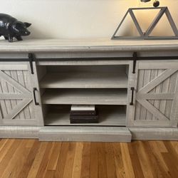 Modern 60 Inch Farmhouse TV Stand