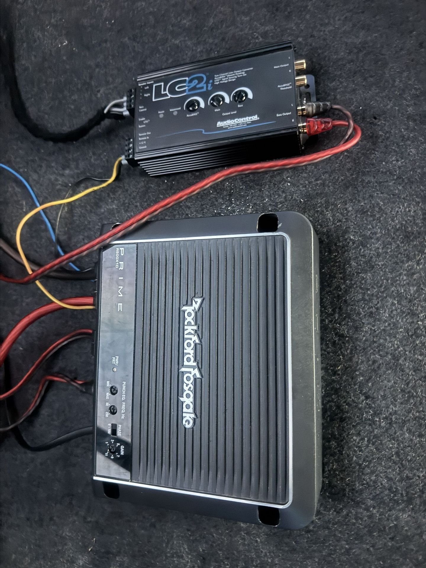 Rockford Fosgate Amp 500 And Lc2i