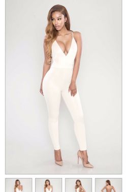 BNWT PoshShop nude jumpsuit