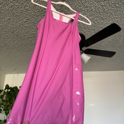 Pink Latex Dress (s)