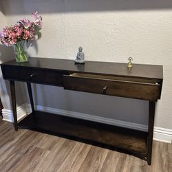 OBO Walnut Console Table Super DEAL!!! Must go!!!