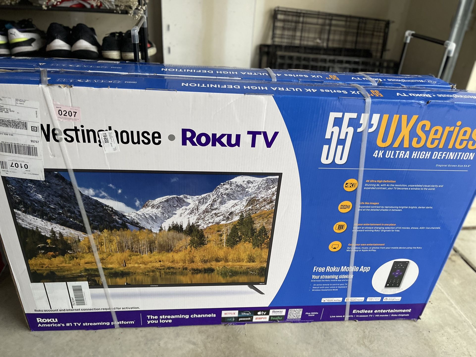 Westinghouse 55 Inch Tv 4k UHD